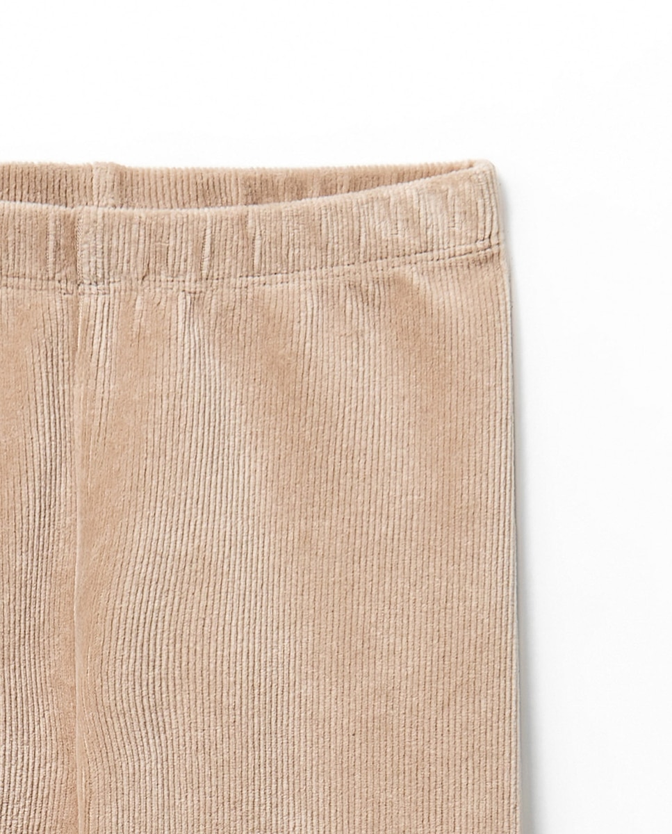Legging velour - Sfera - Beige Beige-2