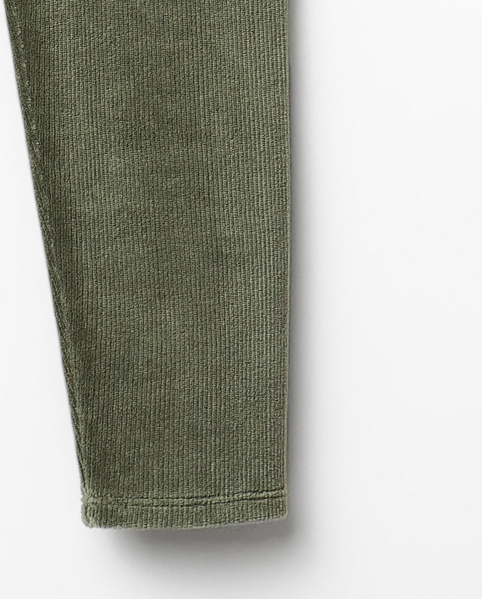 Legging velour - Sfera - 530 Verde oscuro 530 Verde oscuro-3