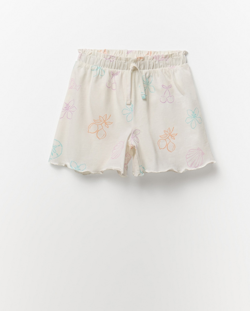 Pijama com Frutas Cru-4