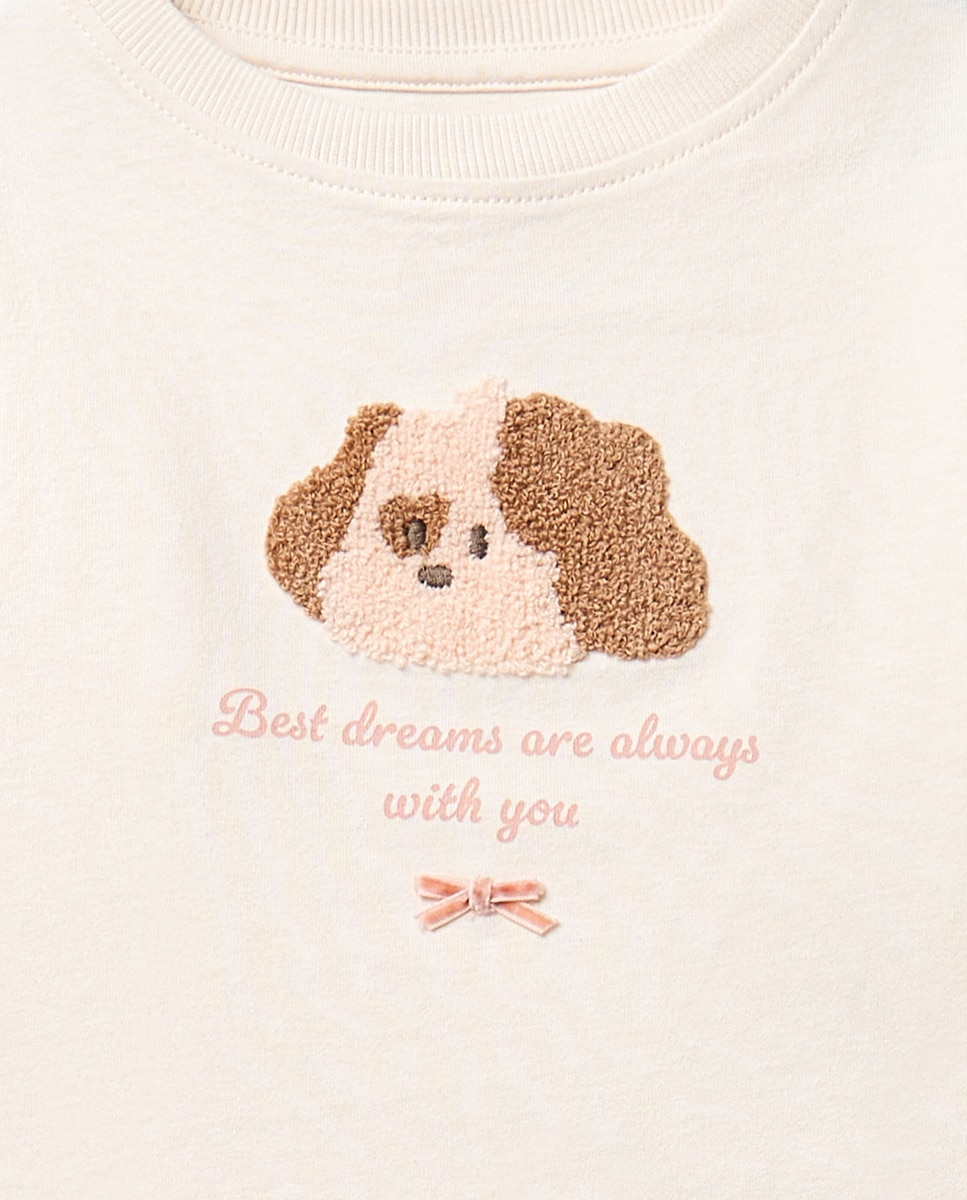 Pijama cara perrita - Sfera - 120 Crudo 120 Crudo-3