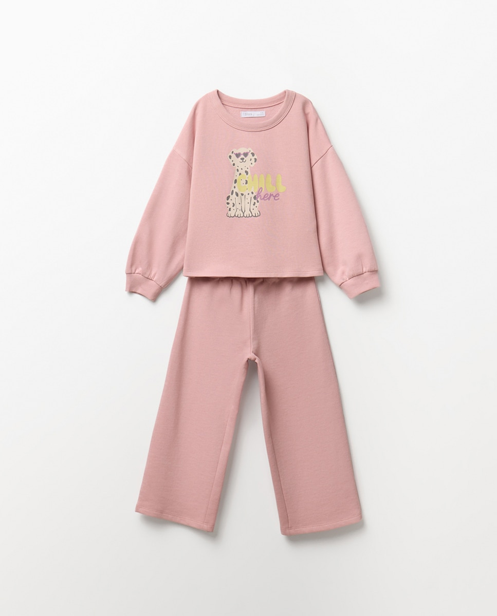 Conjunto Comprido Rosa-claro-4