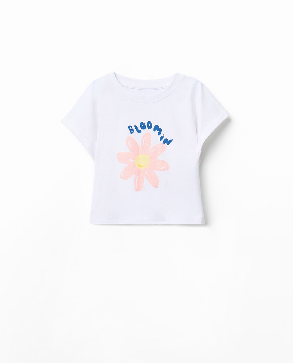 Conjunto de Calções com Corações e Riscas Sfera Branco-2