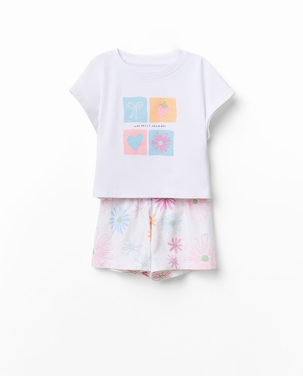 Imagem 0 de Conjunto de Calções e T-shirt