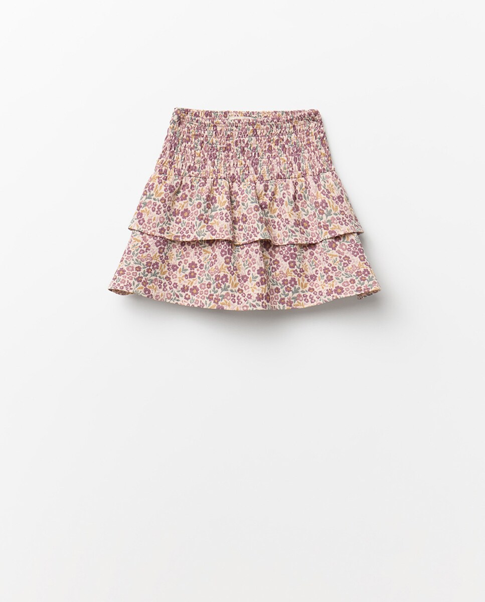 Saia-Calça com Estrutura Natural-5