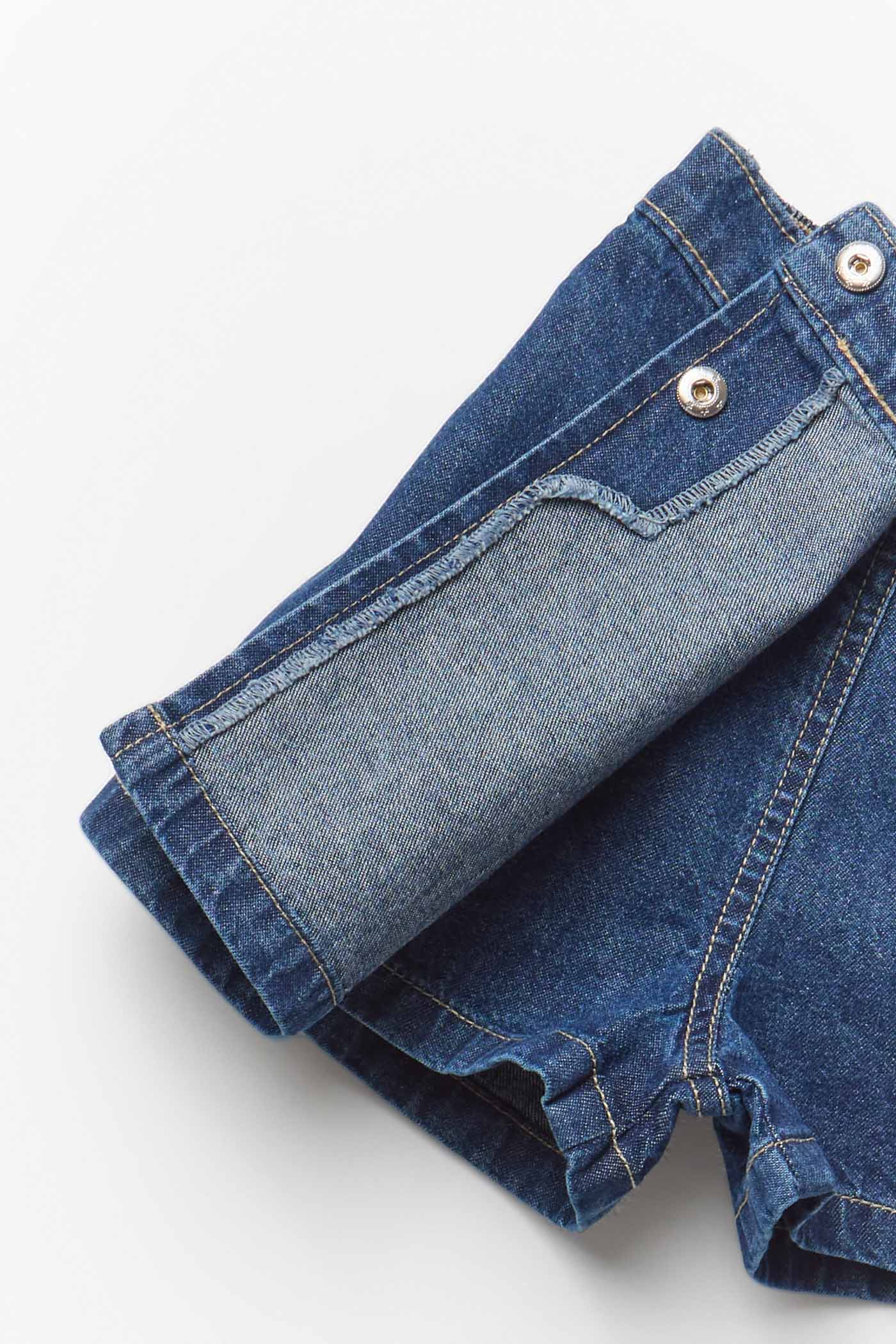 Saia-Calção de Ganga Azul-3