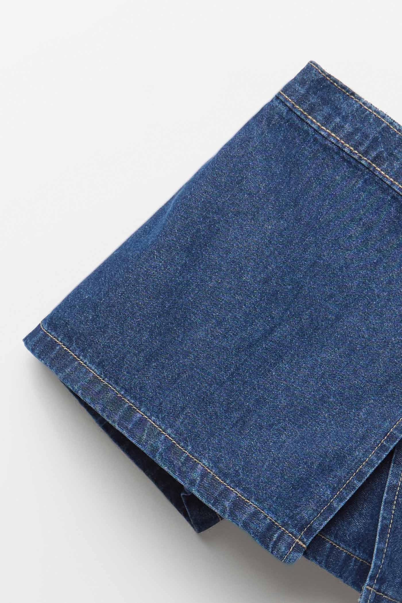 Saia-Calção de Ganga Azul-6