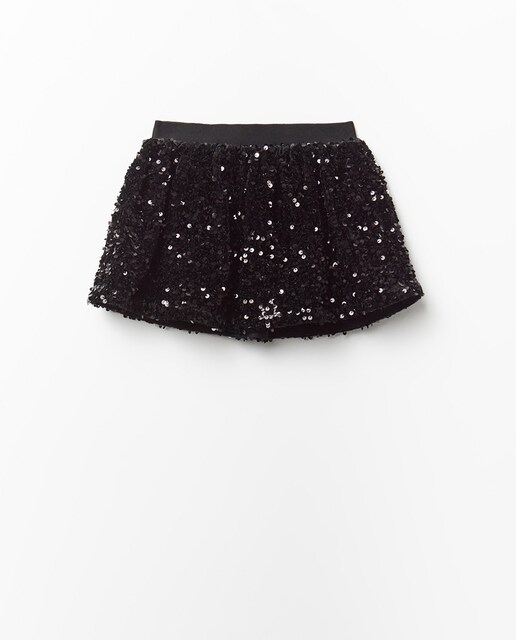 Imagen 0 de Falda terciopelo lentejuelas
