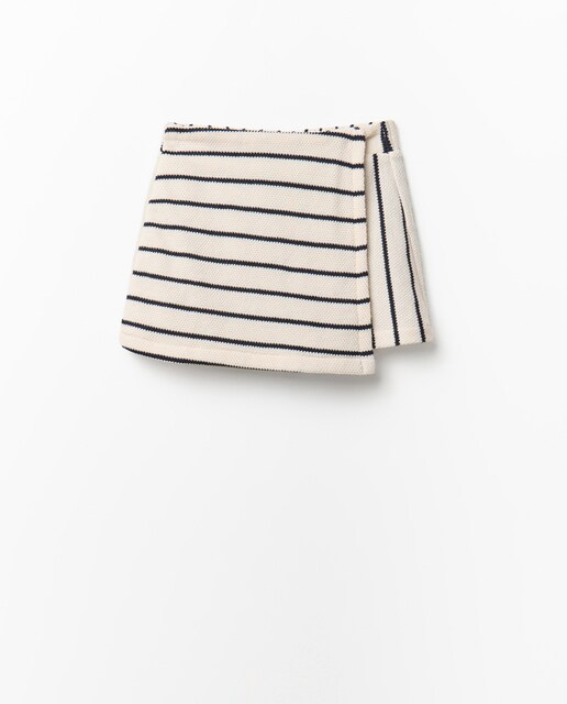 Imagen 0 de Falda pantalón rayas