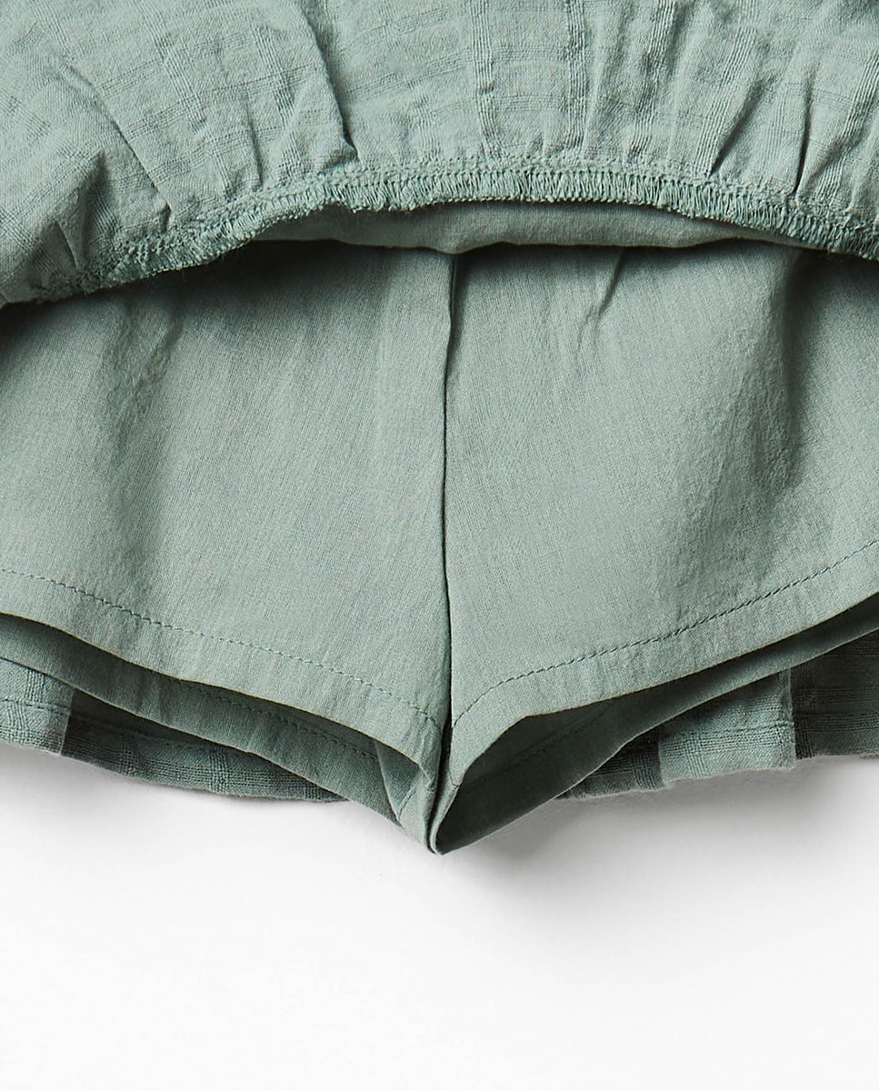 Saia-Calça Dobby Sfera 530 Verde Escuro-3