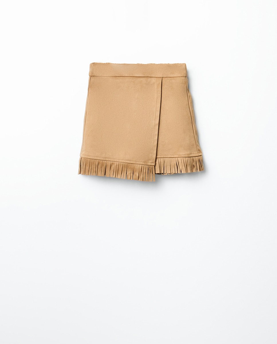 Imagem 0 de Saia-Calça de Camurcina