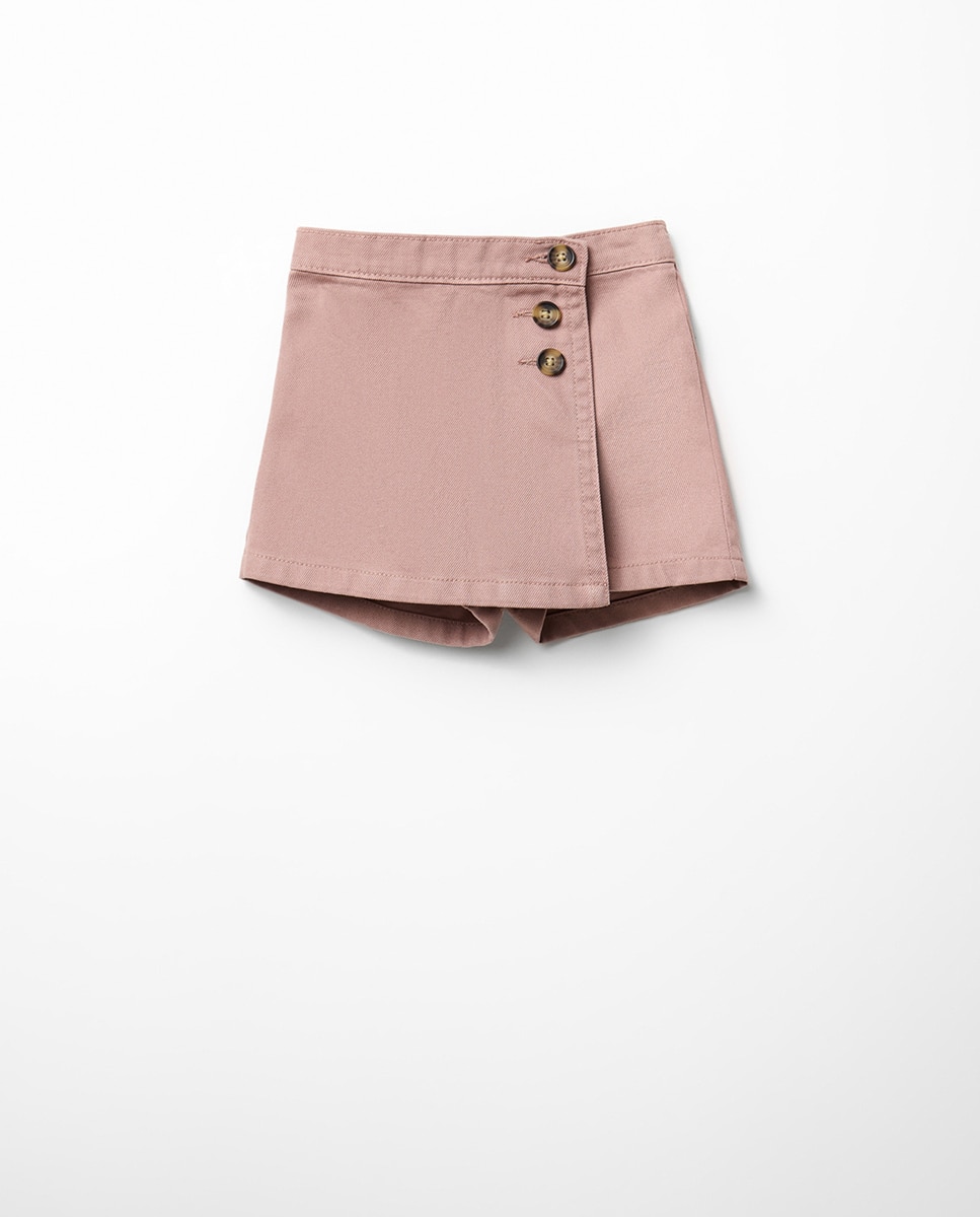 Imagem 0 de Saia-Calça de Ganga Colorida