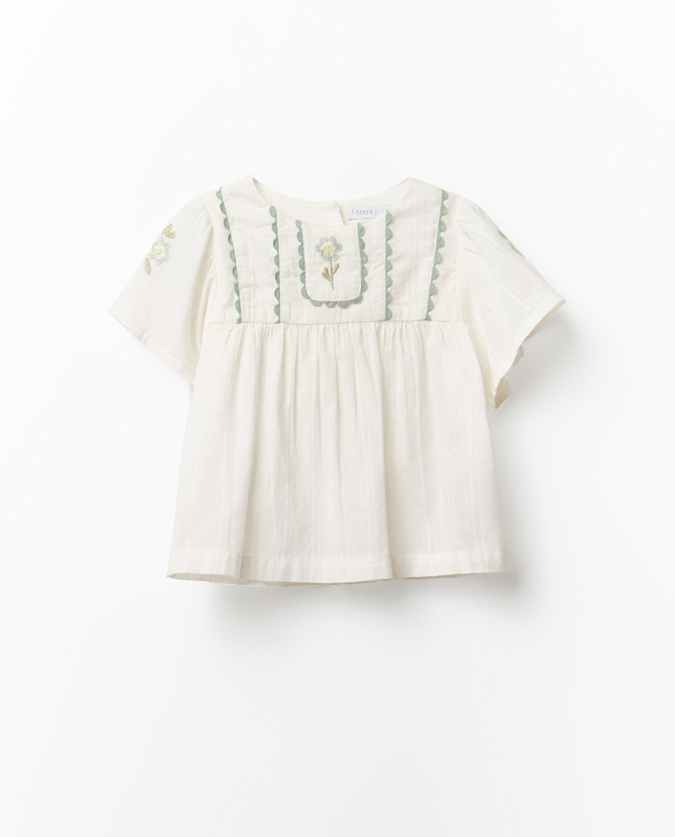 Blusa Dobby Tape Sfera Cru-5