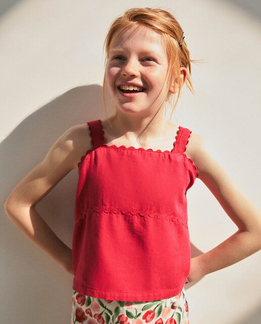 Imagen 0 de Blusa top tirantes