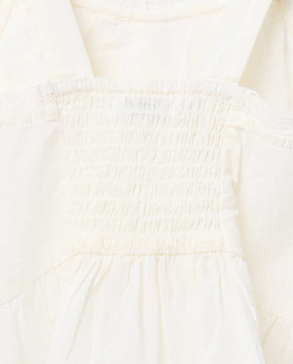 Blusa Tipo Top com Bordado Sfera Cru-6