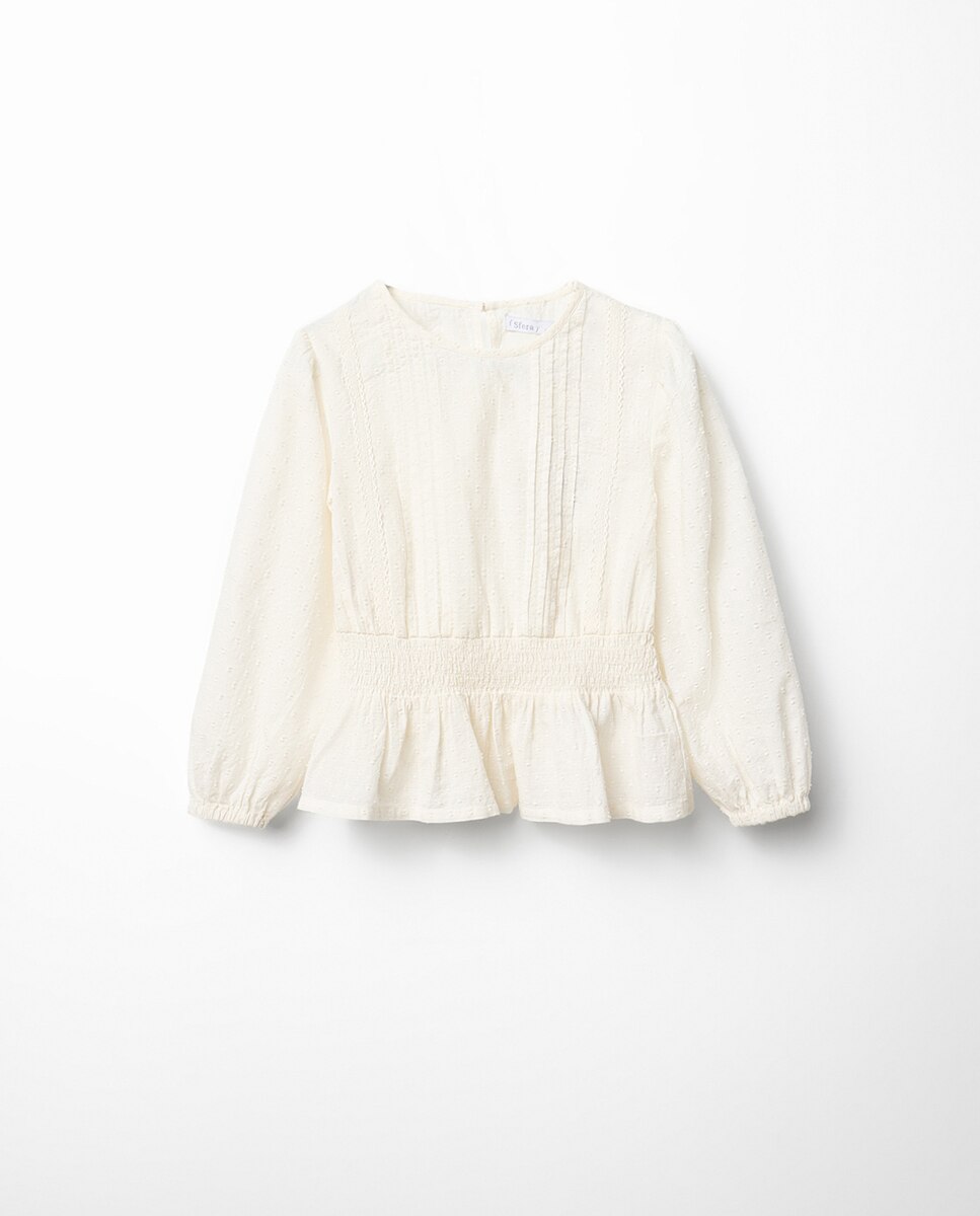 Imagem 0 de Blusa Franzida com Plumetti