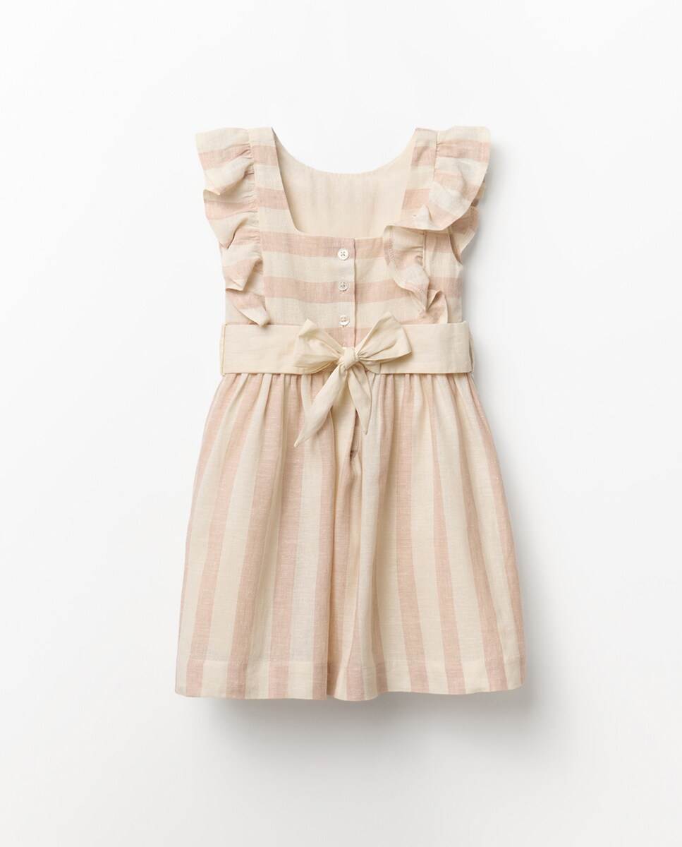 Vestido de Linho Cru-4