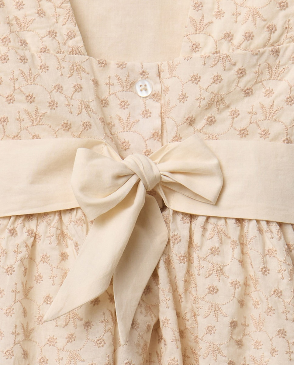 Vestido bordado Sfera Cru-7