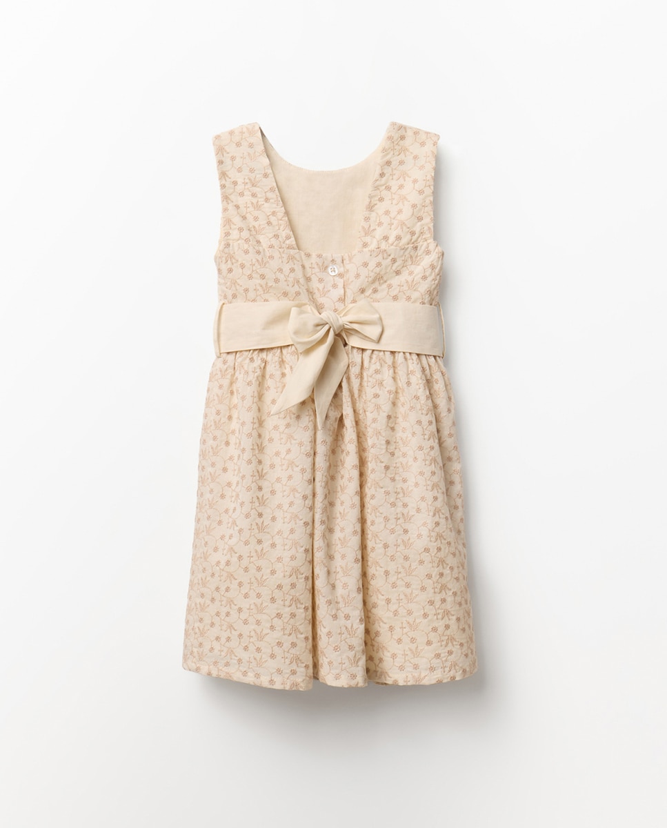 Vestido bordado Sfera Cru-8