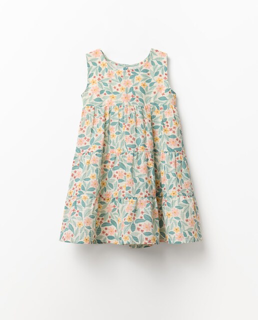 Imagen 0 de Vestido dobby flores