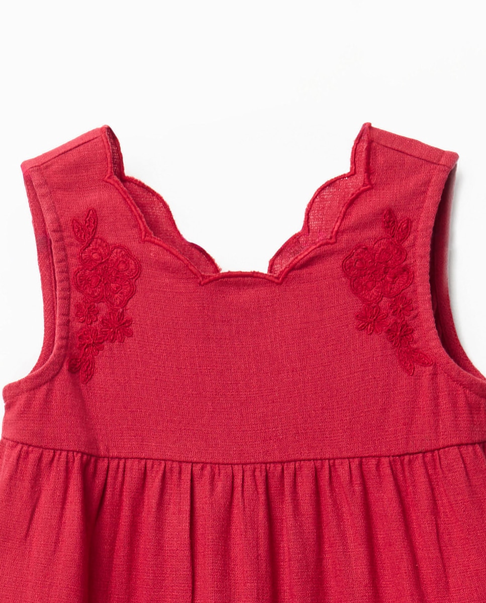 Vestido Rodado Sfera Vermelho-2