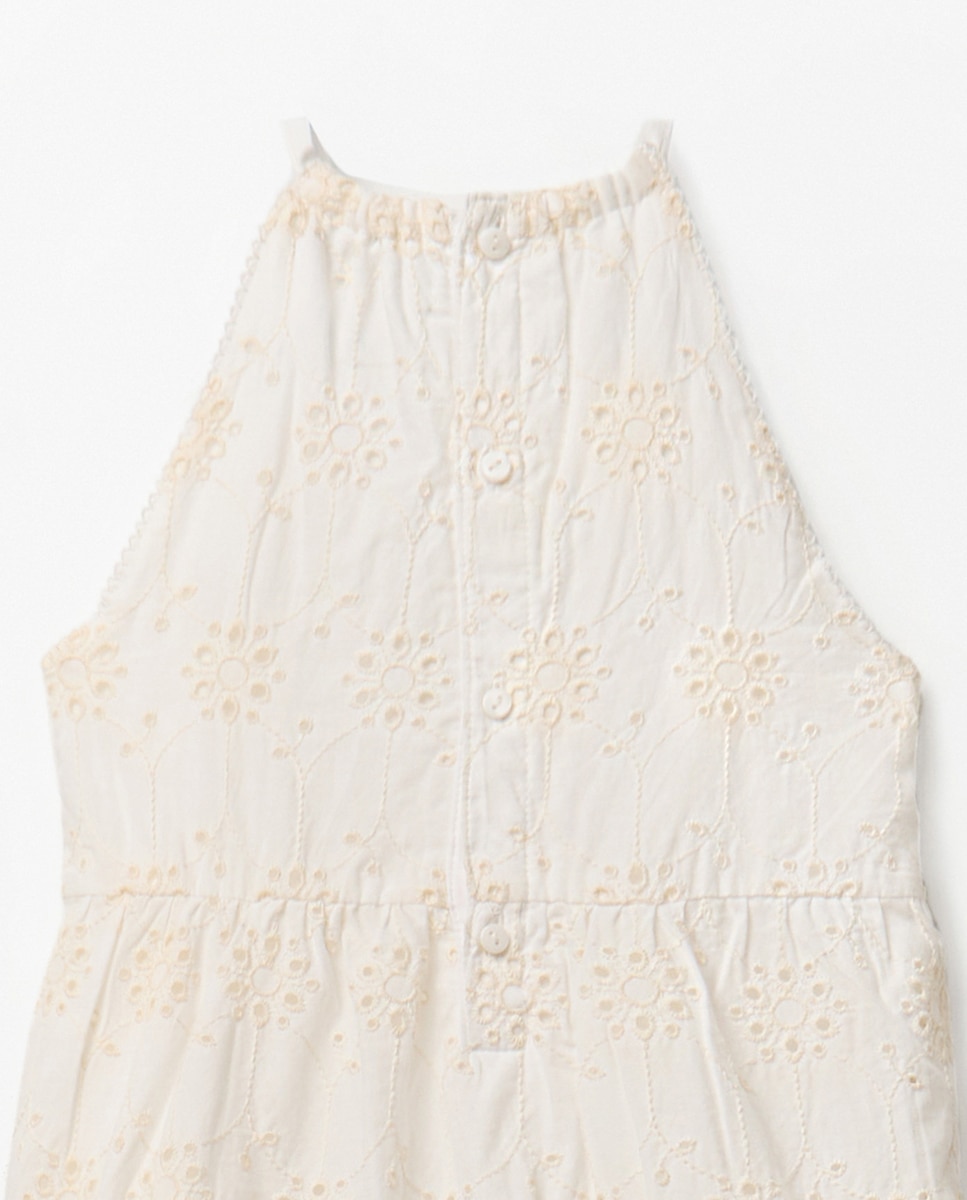 Vestido com Ilhós Sfera Cru-11