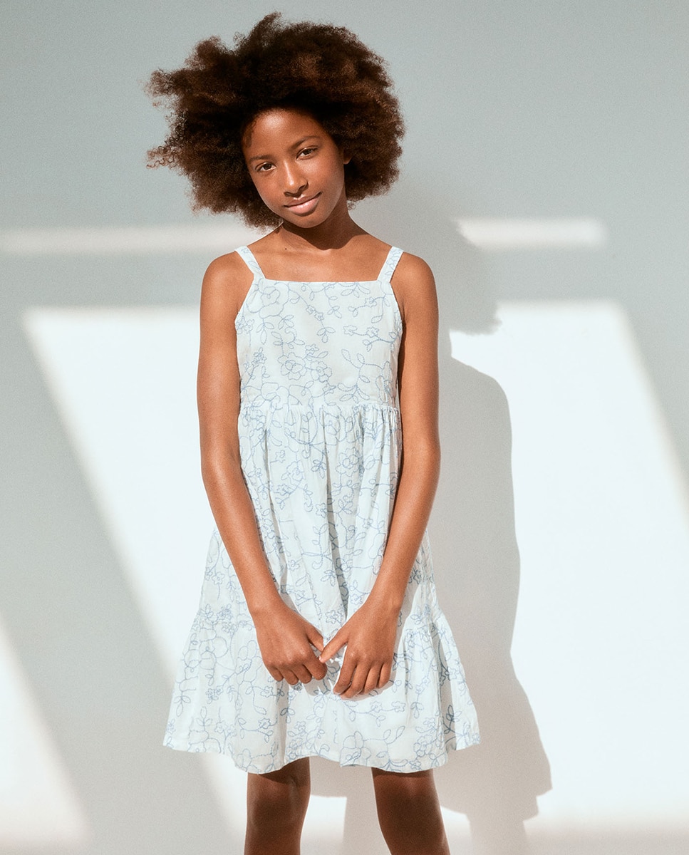 Vestido bordado Sfera Cru-2