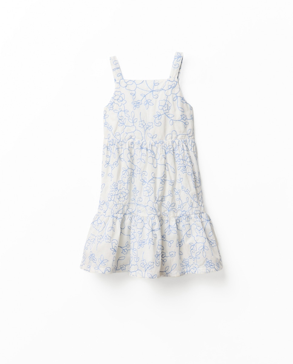 Vestido bordado Sfera Cru-5