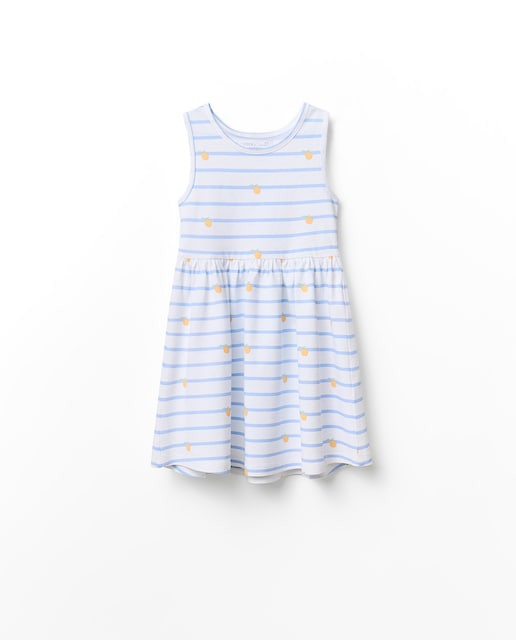 Imagen 0 de Vestido rayas con fruta