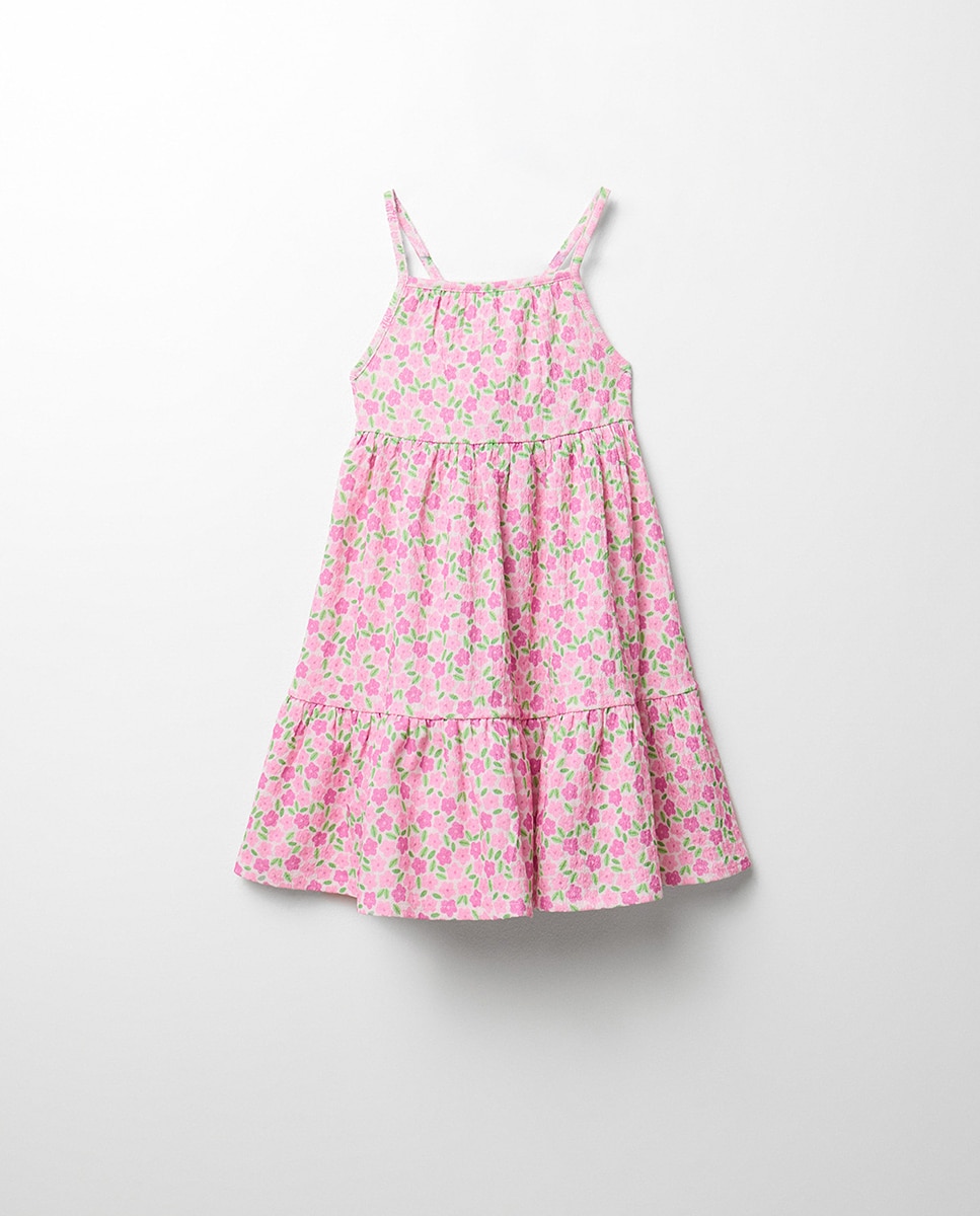 Vestido com Textura Flor Sfera Lilás-8