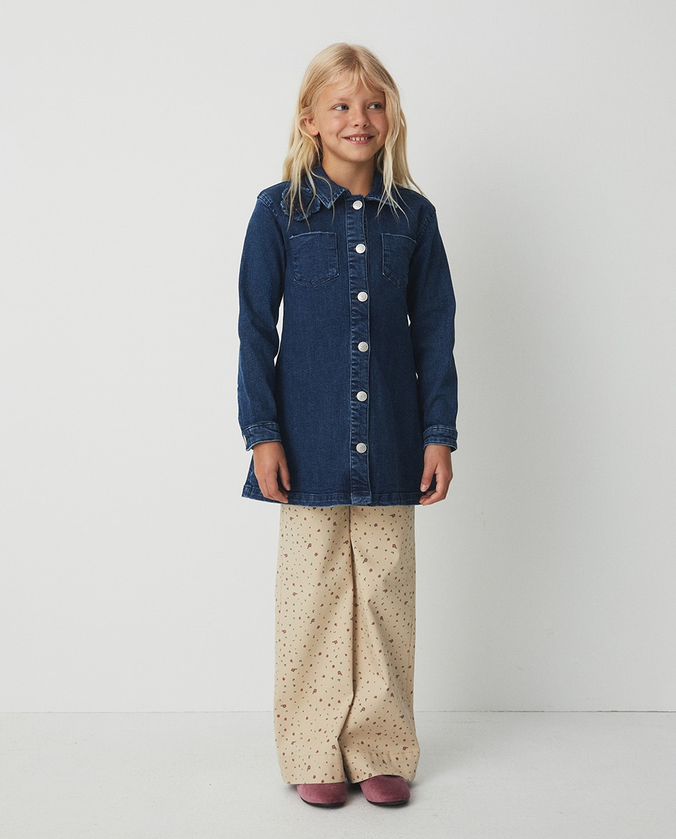 Imagen 0 de Vestido denim camisero
