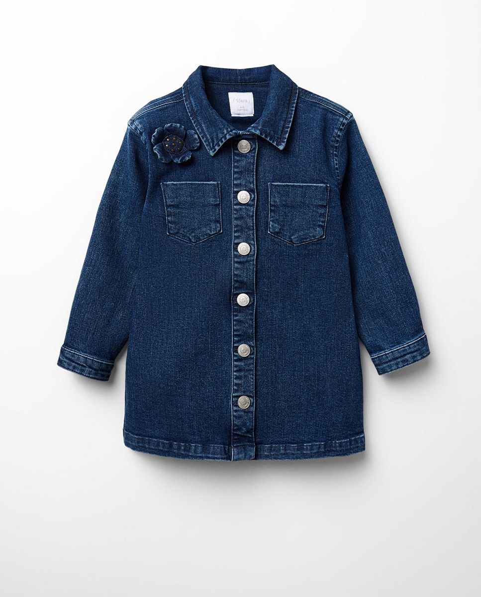 Imagen 0 de Vestido denim camisero