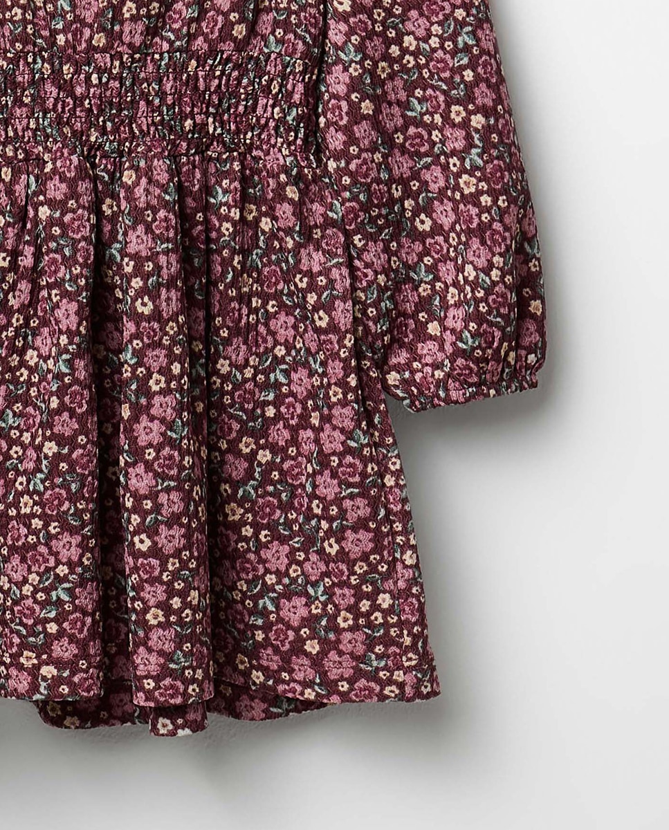 Vestido com Estrutura Ameixa-2