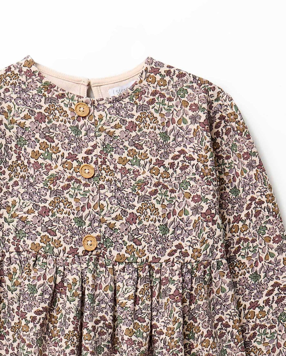 Vestido Piqué 130 Marfim-2