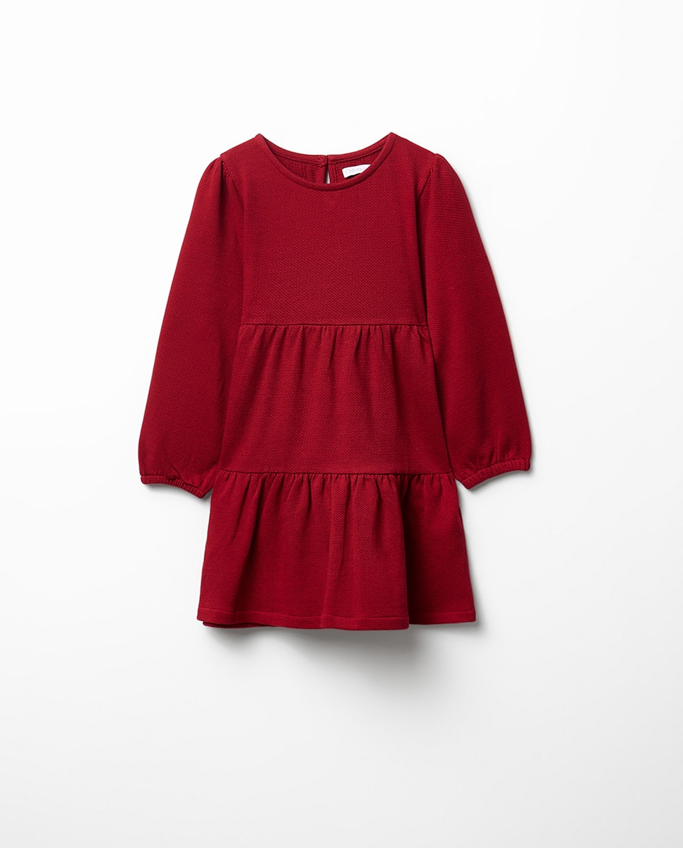Imagen 1 de Vestido espiga navidad - Sfera - 600 Rojo 600 Rojo
