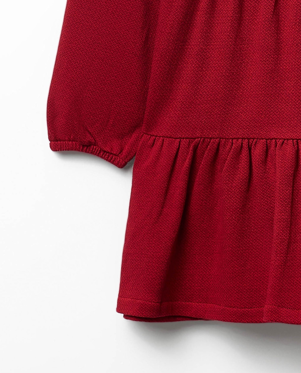 Imagen 2 de Vestido espiga navidad - Sfera - 600 Rojo 600 Rojo