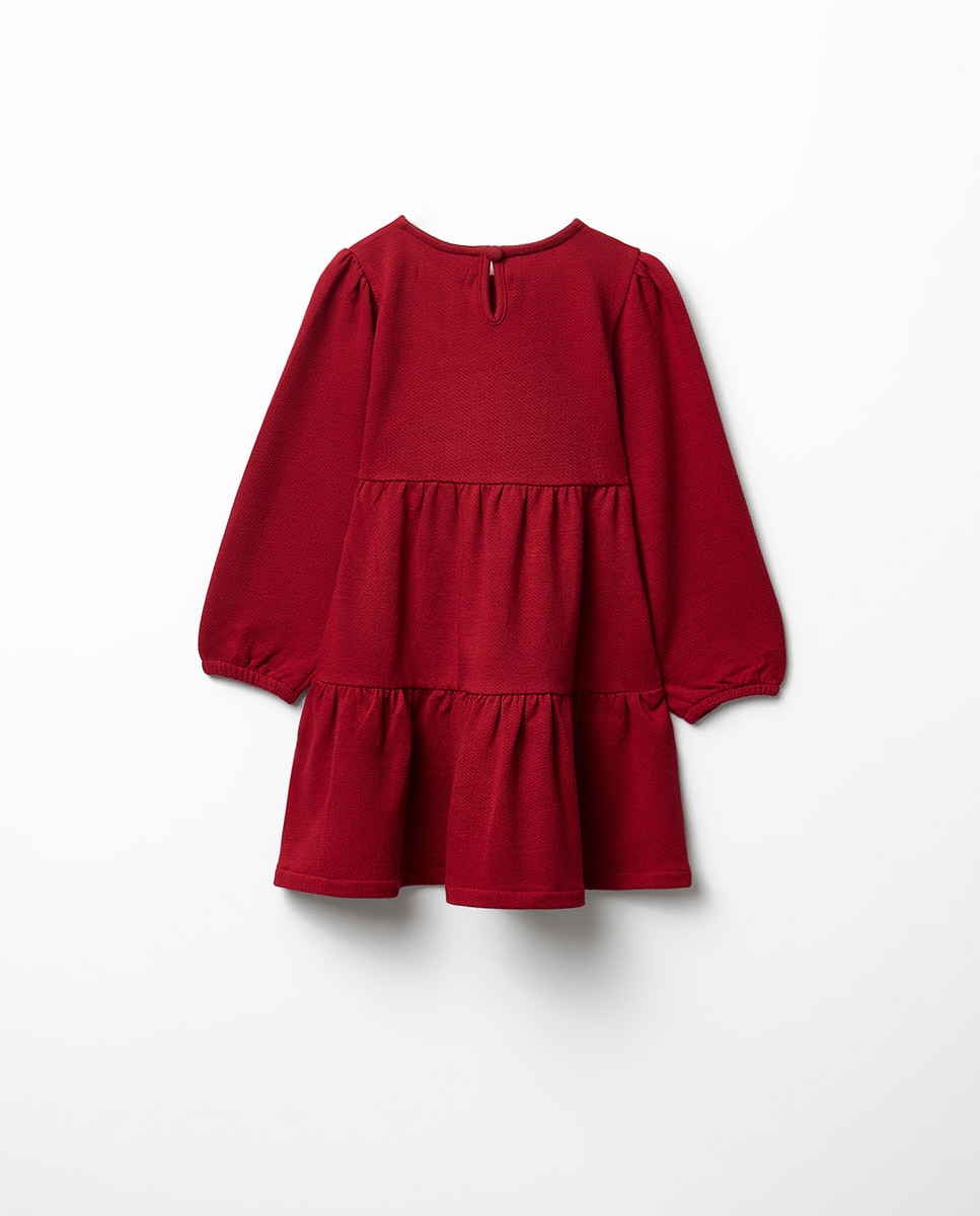 Imagen 3 de Vestido espiga navidad - Sfera - 600 Rojo 600 Rojo