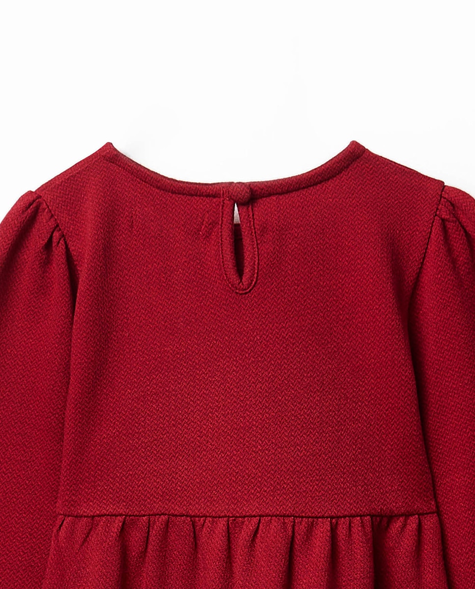 Imagen 4 de Vestido espiga navidad - Sfera - 600 Rojo 600 Rojo