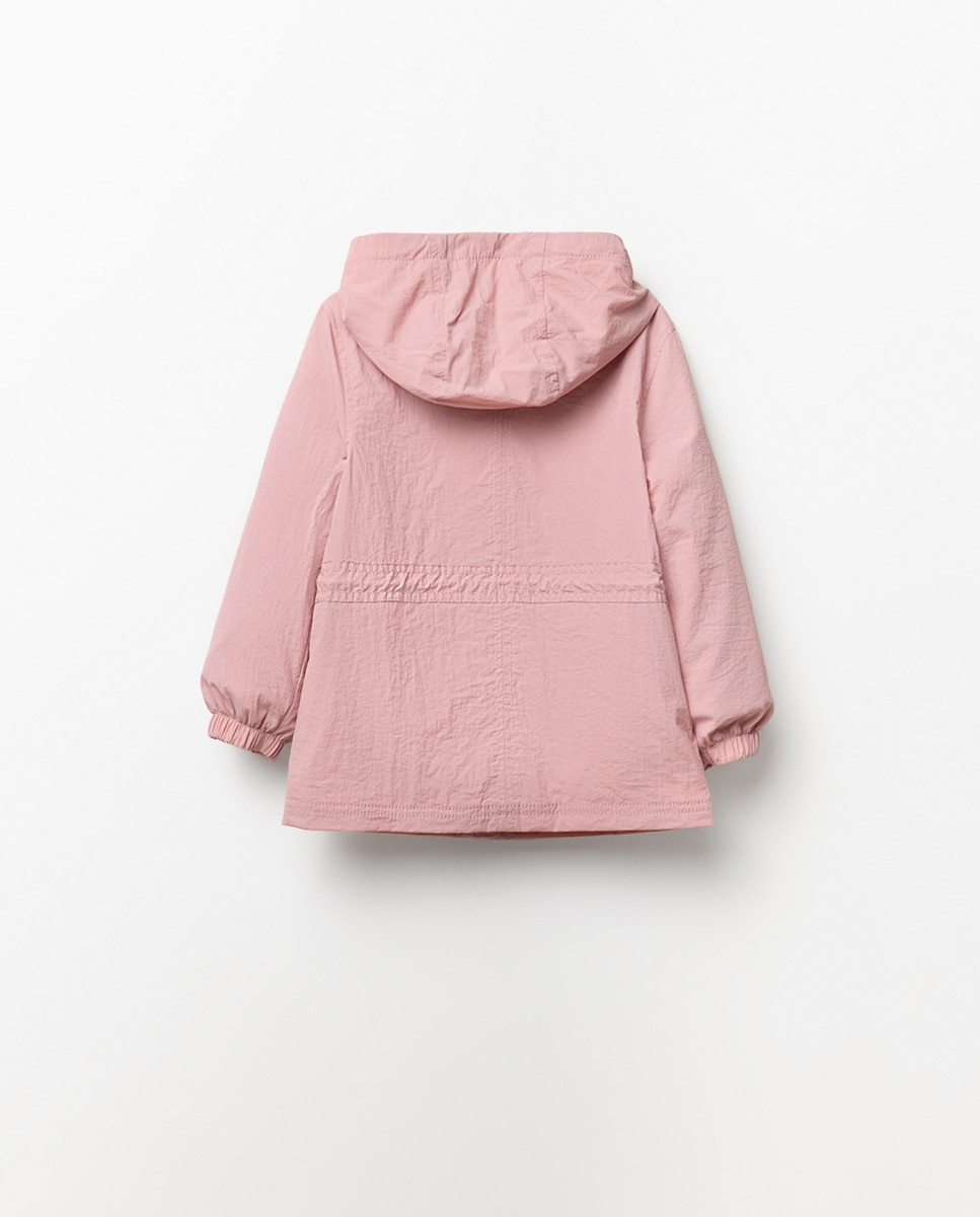 Casaco Desportivo com Capuz Sfera Rosa-4