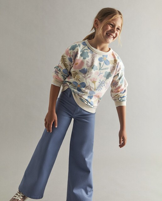 Imagem 0 de Sweatshirt com Estampado Floral
