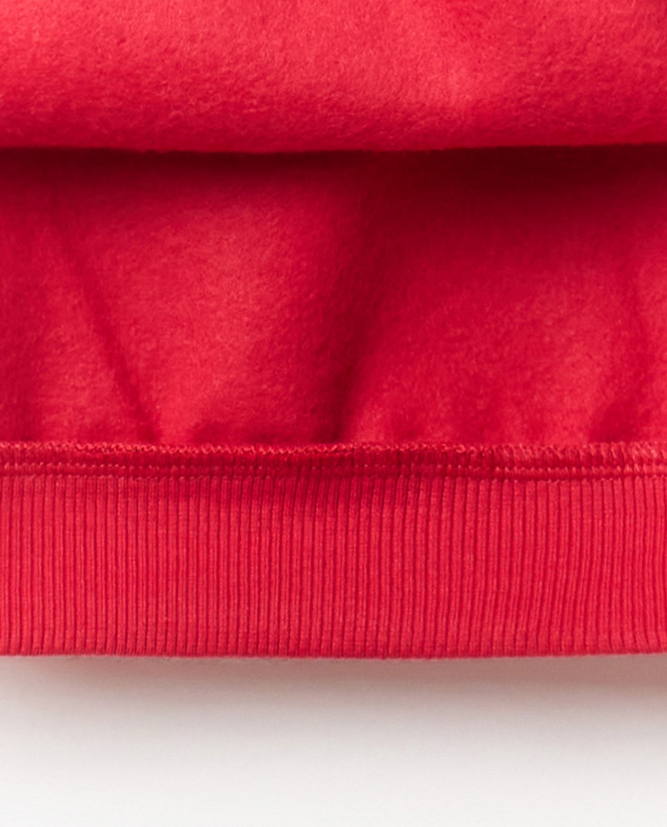 Sweatshirt com Rena Vermelho-6