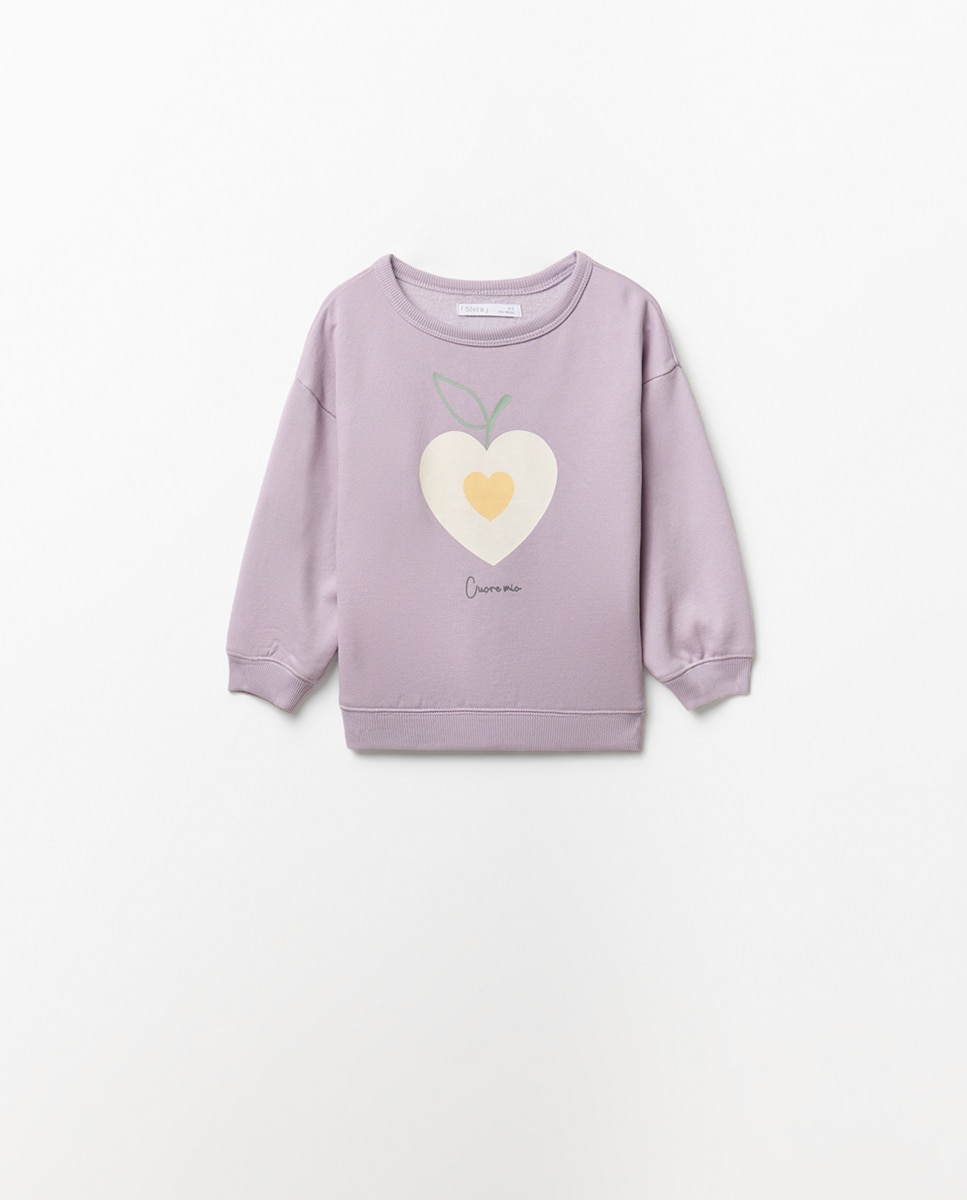 Imagen 0 de Sudadera print Lila