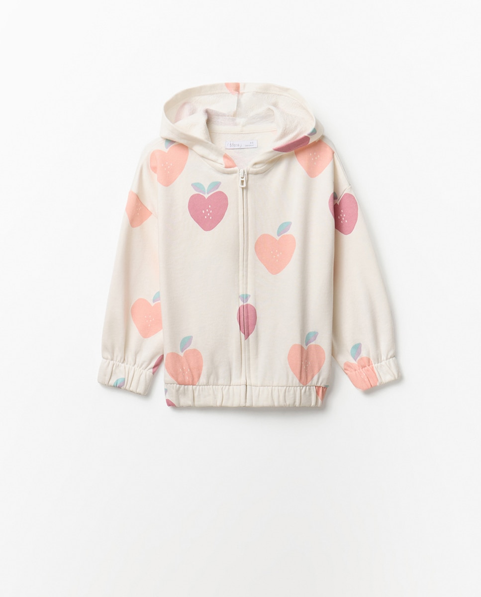 Sweatshirt Aberta Sfera Rosa-1