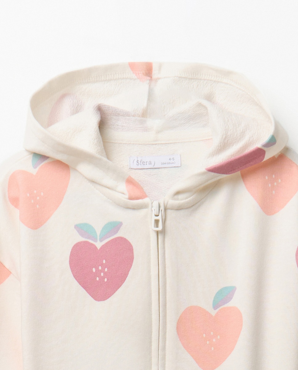 Sweatshirt Aberta Sfera Rosa-2