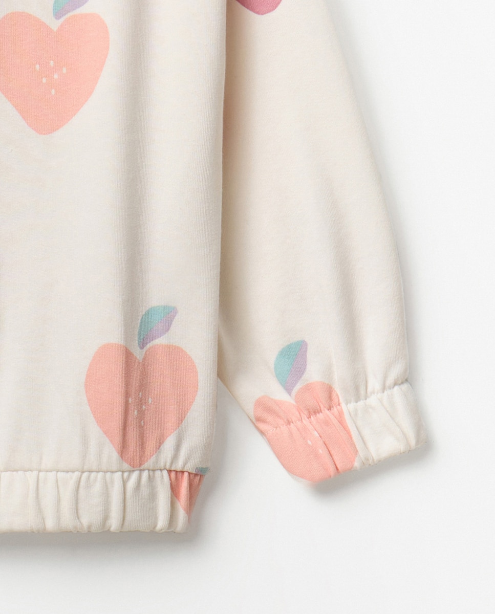 Sweatshirt Aberta Sfera Rosa-3