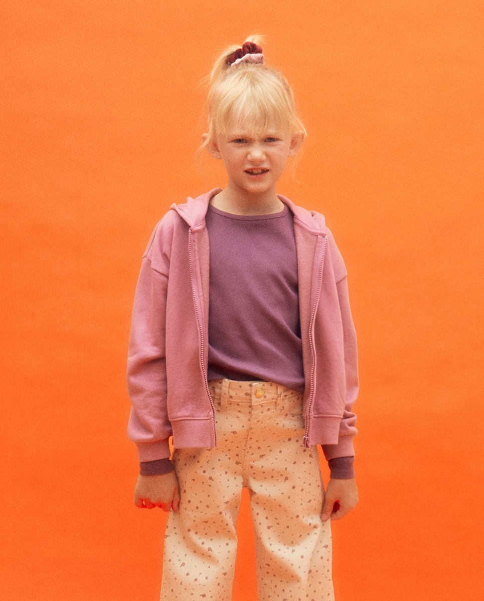 Sweatshirt Aberta Lisa Sfera 230 Rosa Escuro-1