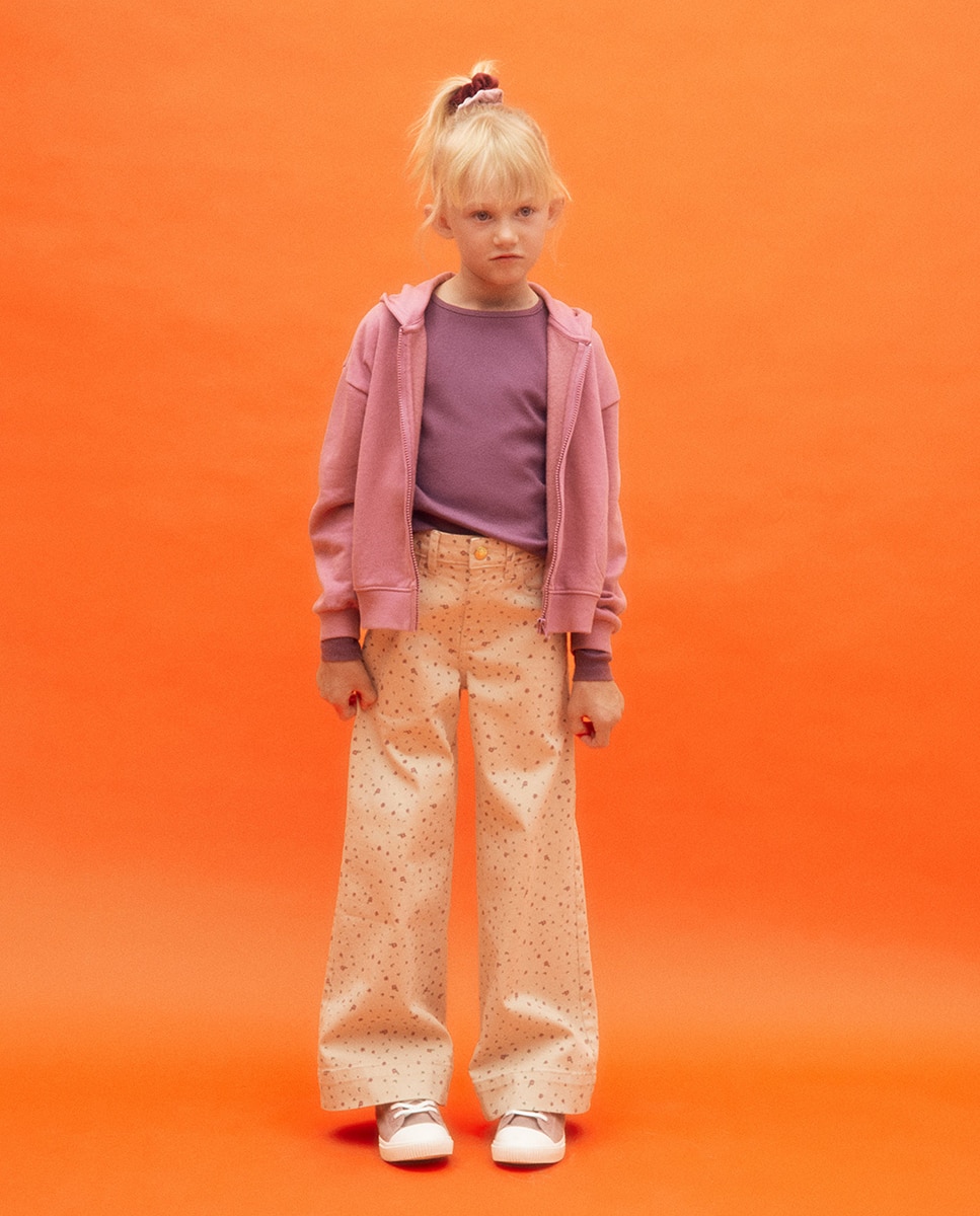 Sweatshirt Aberta Lisa Sfera 230 Rosa Escuro-3