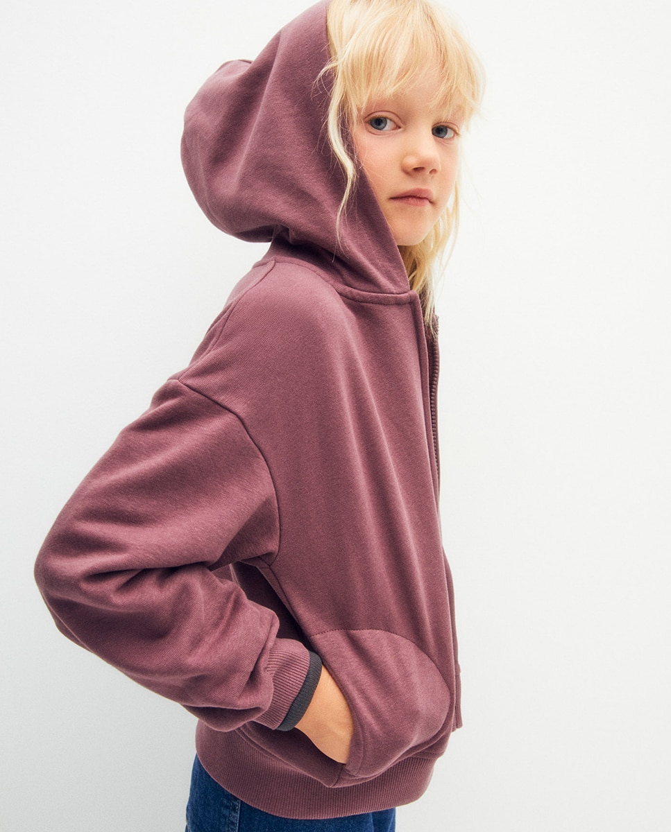 Imagem 0 de Sweatshirt Aberta Lisa