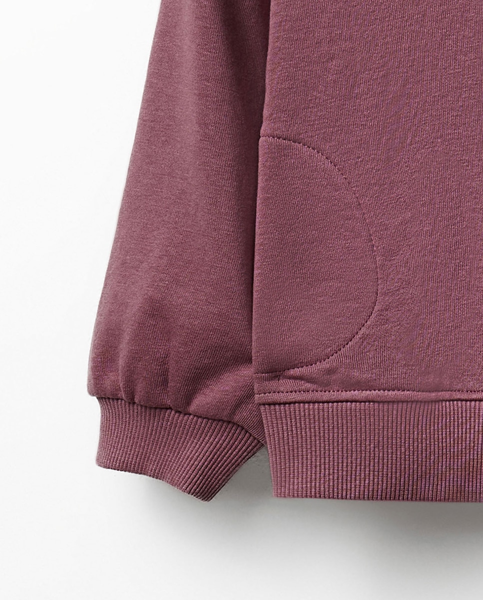 Sweatshirt Aberta Lisa Sfera 291 Beringela-6