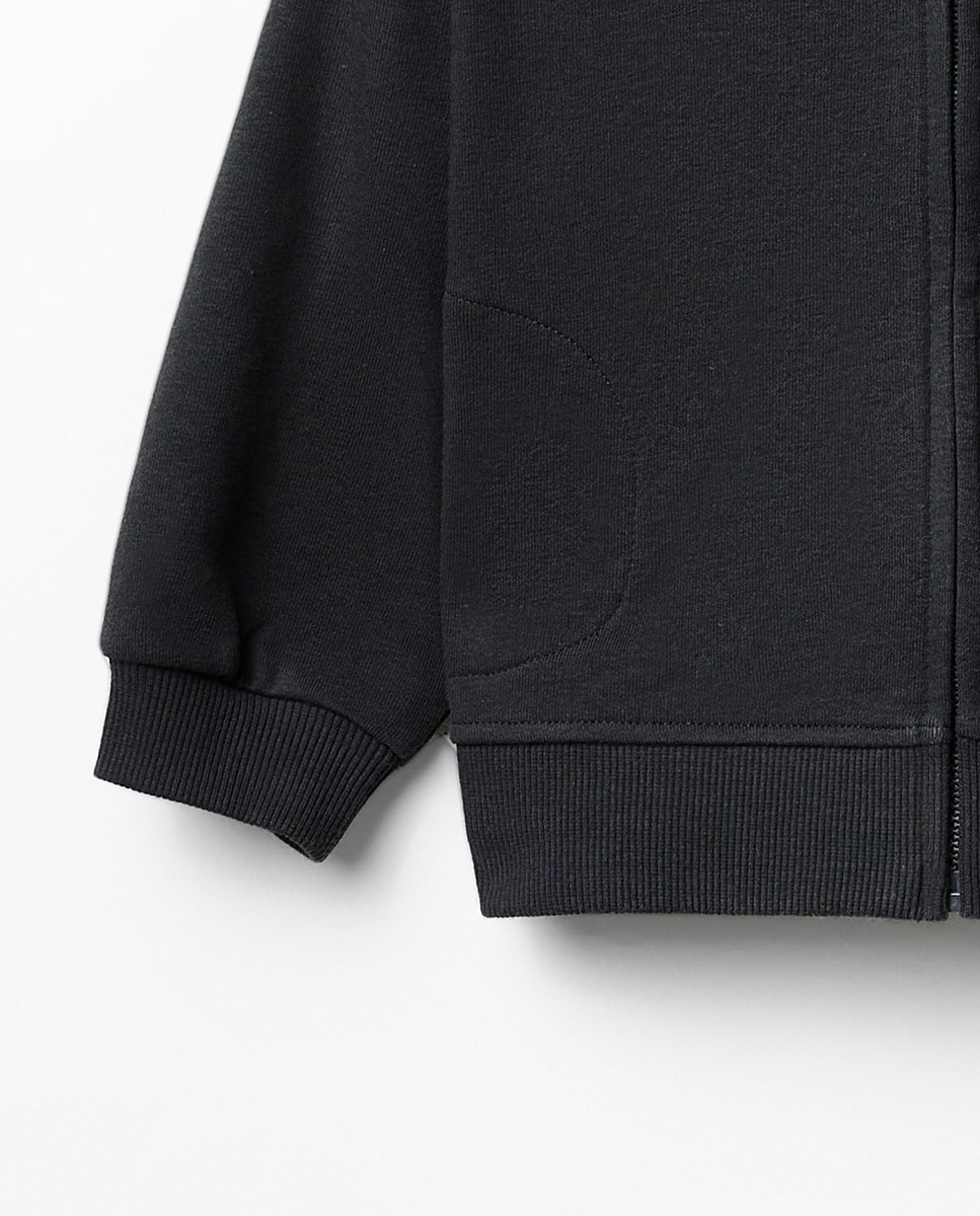 Sweatshirt Aberta Lisa 830 Antracite-3