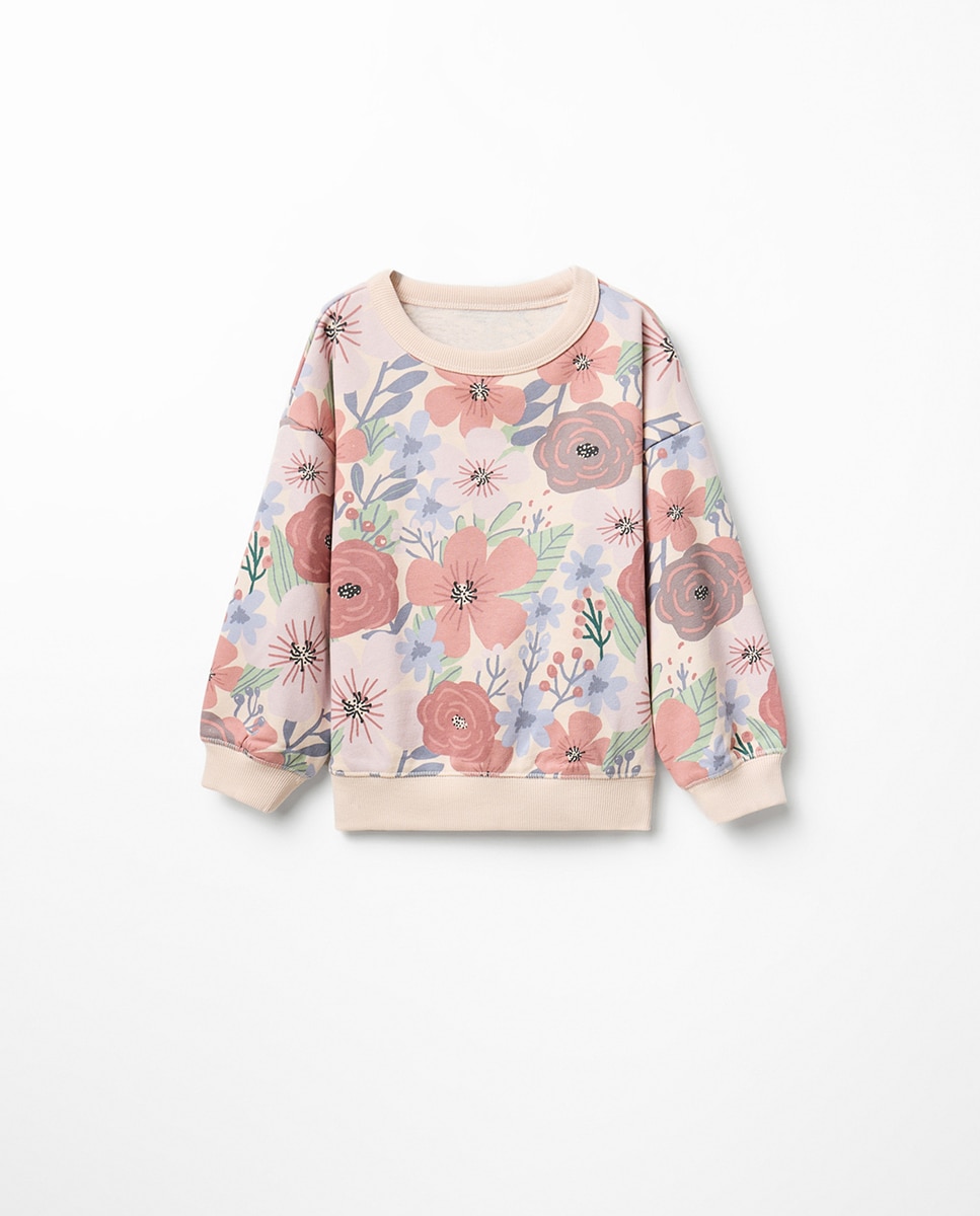 Imagem 0 de Sweatshirt com Estampado Floral